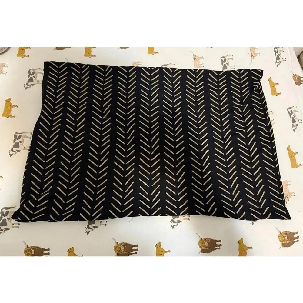 Kyte baby midnight herringbone toddler pillowcase custom